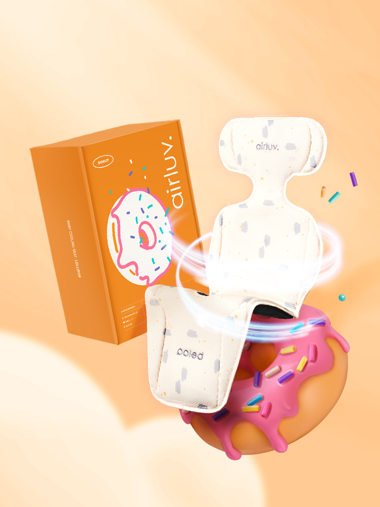 폴레드 에어러브4 도넛 / 통풍 쿨시트 유모차 카시트 라이너