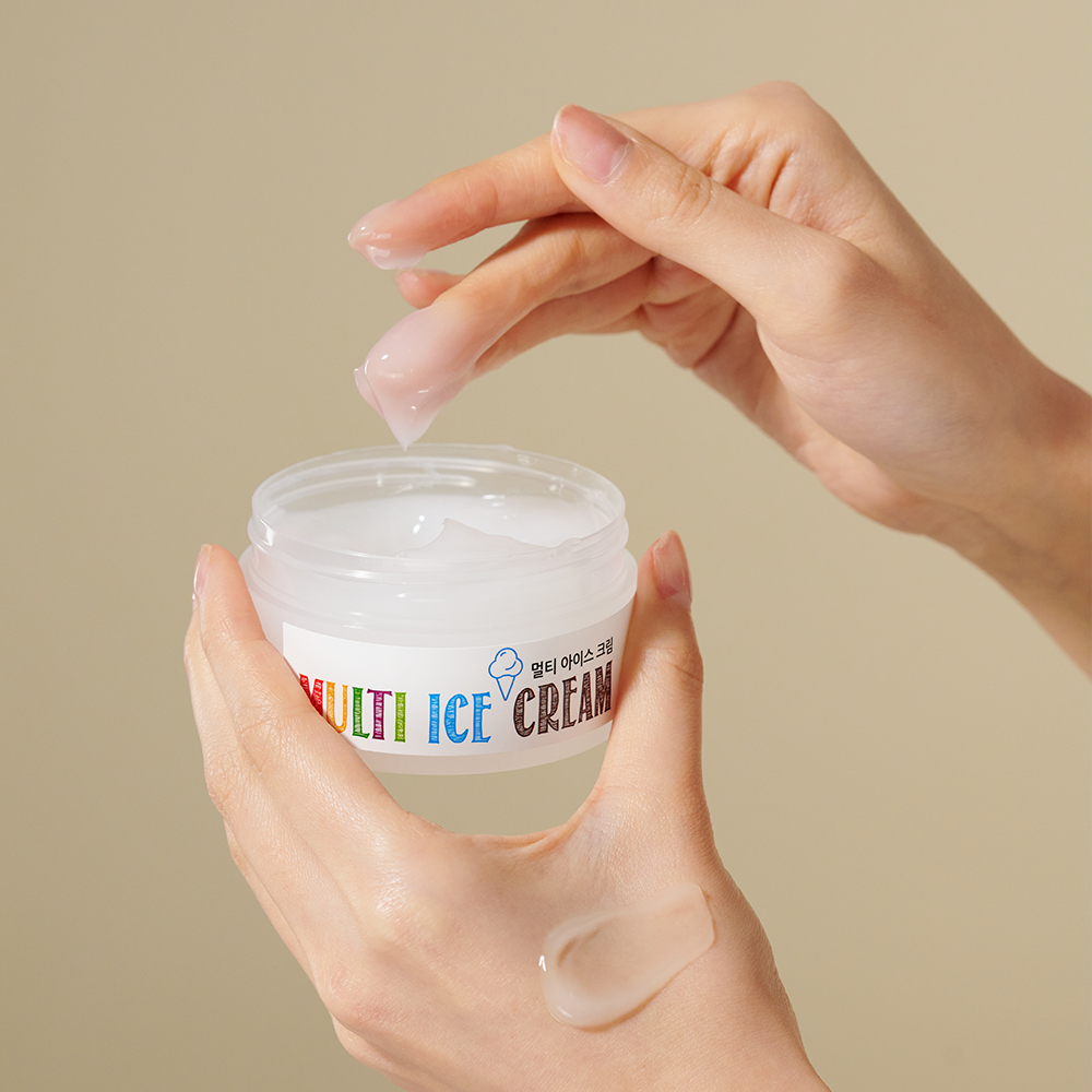 얼라이브랩 멀티 아이스 크림 빙하수 진정 수분크림 100ml - 상세 이미지 4