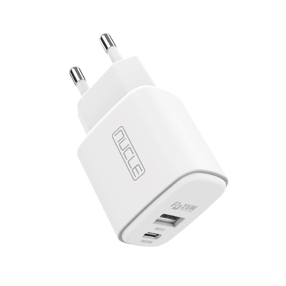 뉴클 PD 25W 고속충전기 USB단자 C/A 2타입 - 상품 이미지