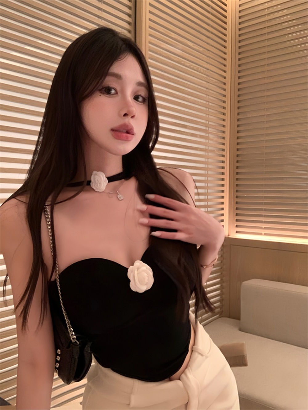 이효리 레드카펫 이지혜 탑 나시 여름 힙한 세련된 옷 패션 의상 내남편과결혼해줘 박민영 - 상세 이미지 3