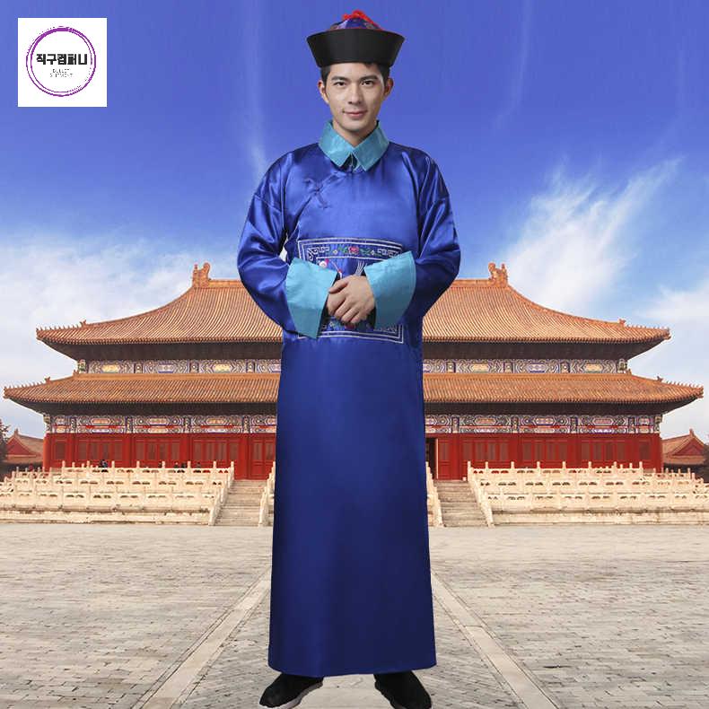 의상 강시 코스튬 무대 옷 성인 할로윈 코스프레 - 상세 이미지 3