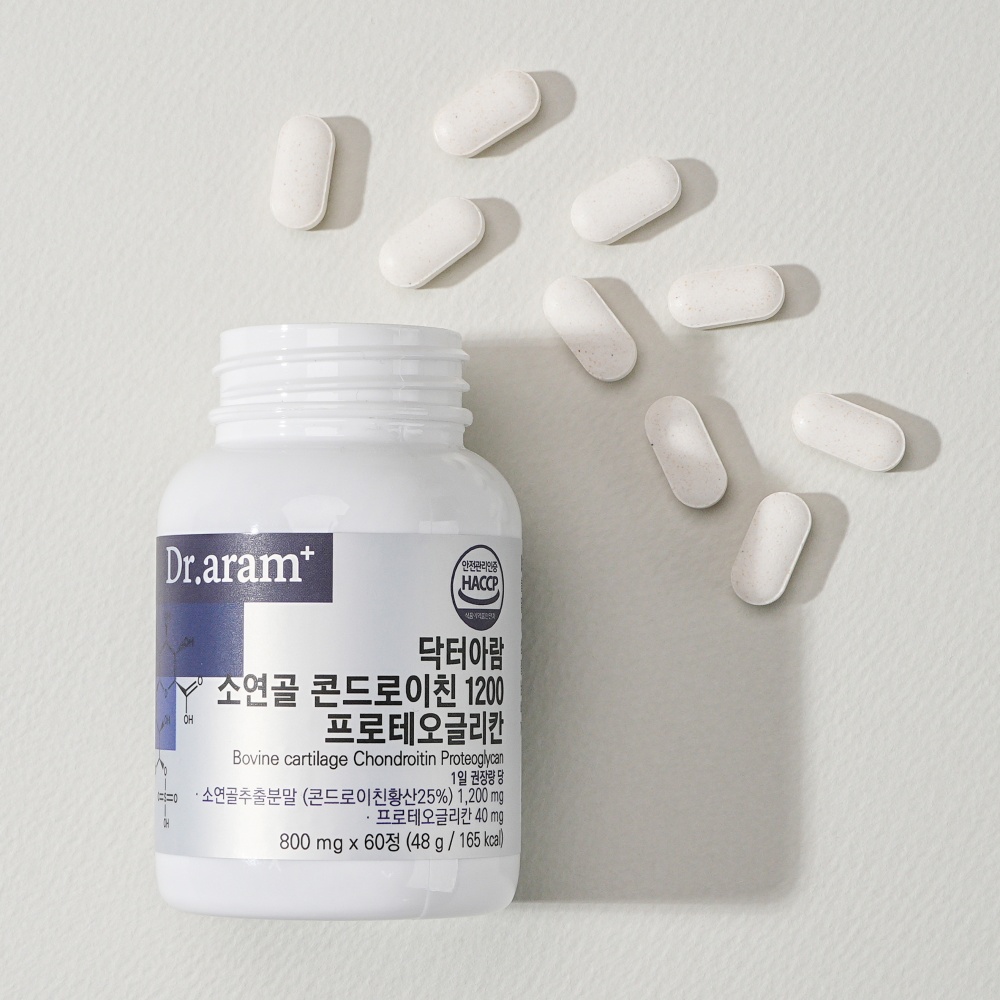 콘드로이친 1200 프로테오글리칸 소연골 닥터아람 800mg x 60정 - 상세 이미지 5