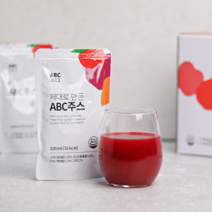 김재식헬스푸드 저온착즙 100% 제대로 만든 ABC주스100ml 30팩 ... 맛있게 먹은 솔직 후기 - 상품 이미지 1