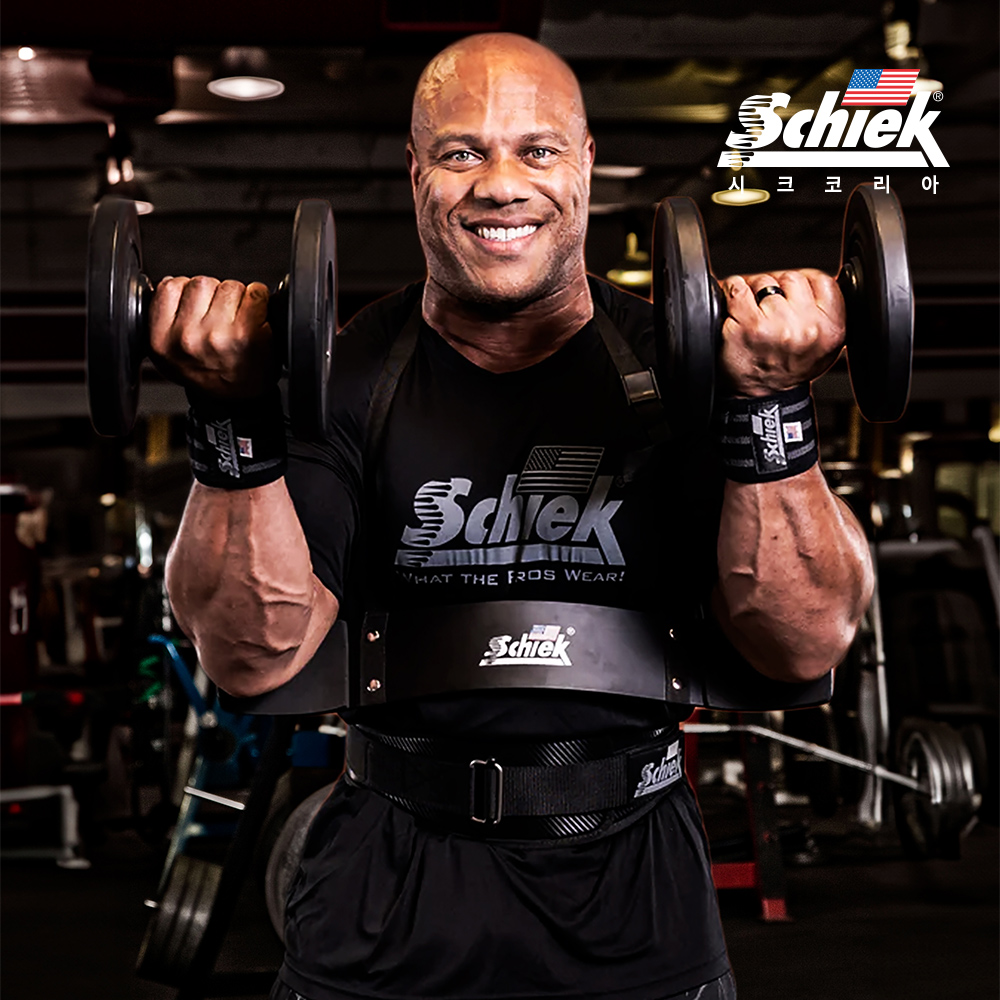 SCHIEK 암블래스터 시크 쉬크 Armblaster 이두운동 기구 바벨컬 덤벨컬 - 상품 이미지