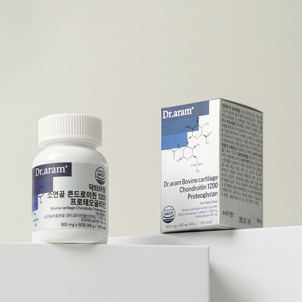 콘드로이친 1200 프로테오글리칸 소연골 닥터아람 800mg x 60정 - 상세 이미지 3