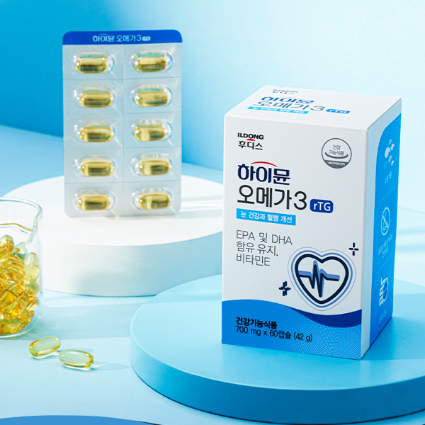 하이뮨 오메가3 rTG 700mg 60캡슐, 6개 이미지 2