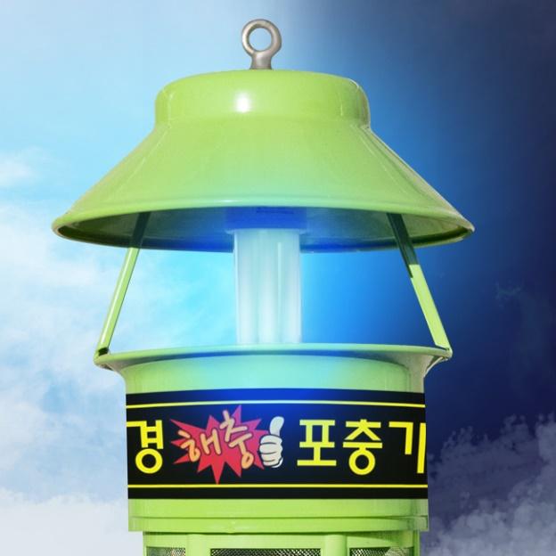 축사 모기퇴치기 농장 과수원 나방 살충기 포충램프 포집기 - 상세 이미지 3