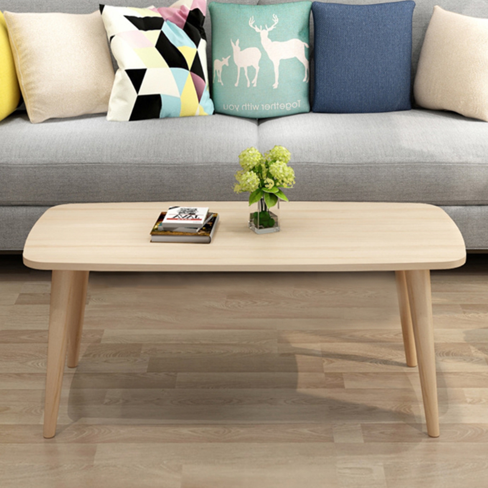 원룸 쇼파테이블 미니 거실탁자 좌식밥상 우드 인테리어 500