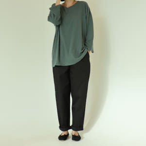 30-44 빅사이즈 자체제작 밴드 배기 팬츠 밑위 긴 면 스판 바지 XL... 착용 후기 | 사이즈/핏 총정리 - 상품 이미지 1