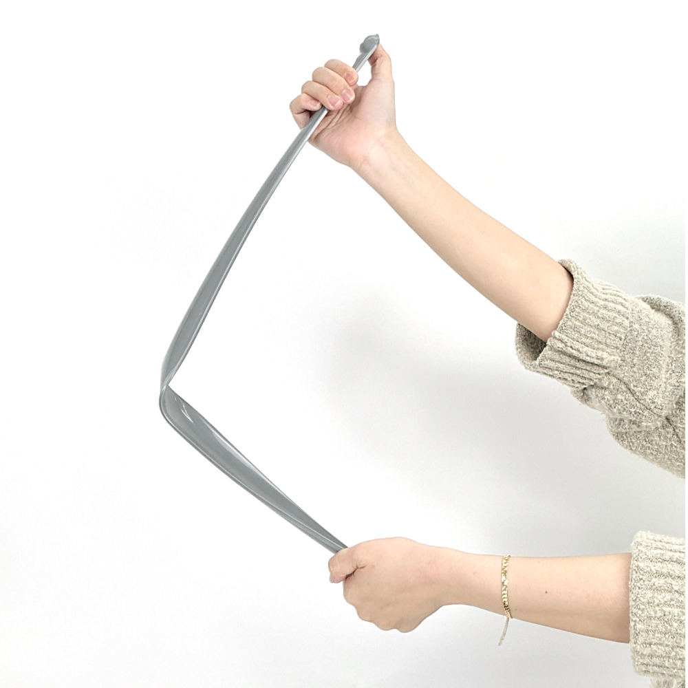 올지 무설치 자석 구두주걱 롱 구둣주걱 현관문 긴 70cm 신발 헤라 화이트