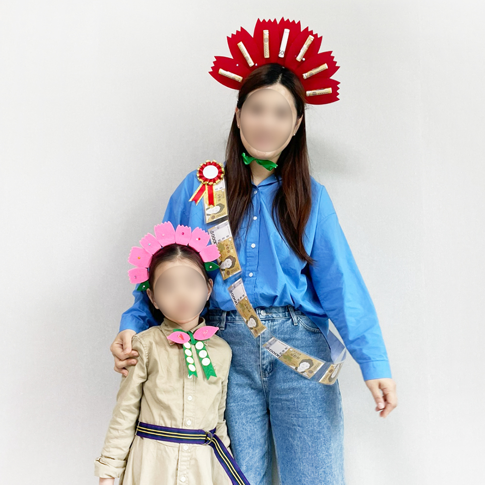 어버이날 스승의날 카네이션 리본 아기 머리띠 만들기 키트 인간 화환 용돈 부모님 이벤트 - 상세 이미지 2