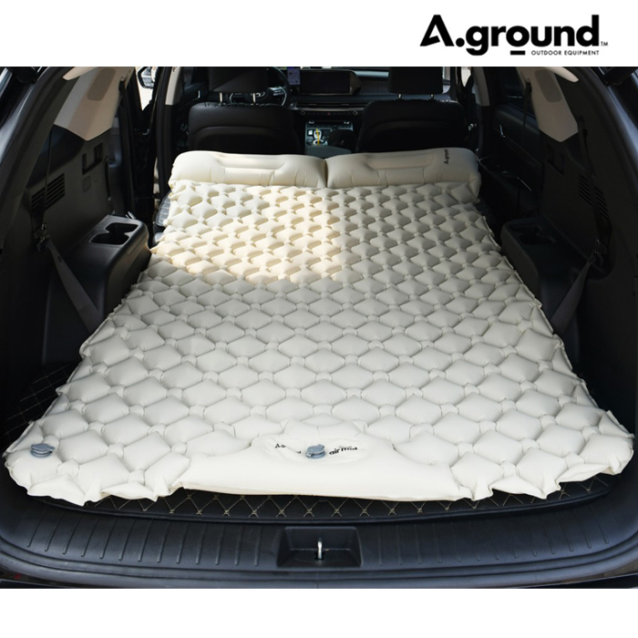 에이그라운드 풋펌프 에어매트 트윈 자충 캠핑 차박 백패킹 경량