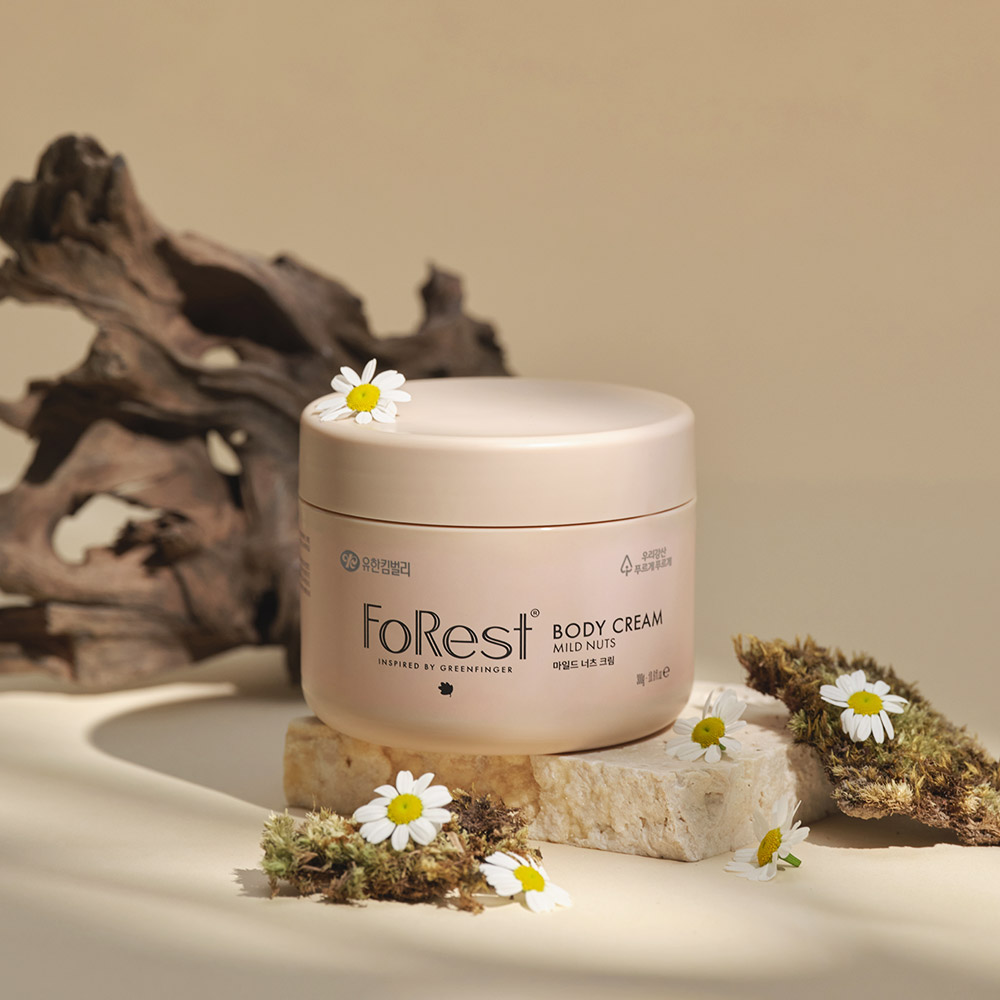 NEW 포레스트 마일드너츠 크림 300g 대용량 고보습케어 건성 크림 - 상세 이미지 3