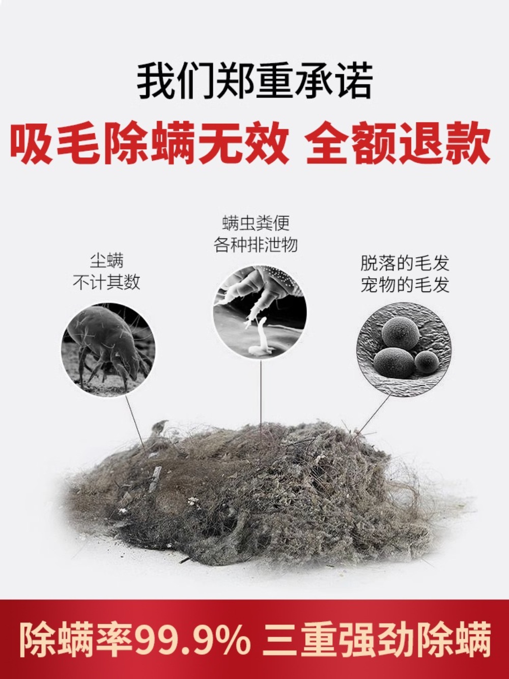 고양이털흡입기 털빠짐 반려견 진드기 청소기 제거 털제거 펫 털갈이 진공 털청소기 - 상세 이미지 3