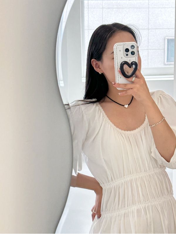 케꾸 하트 미러 스마트 아크릴 맥세이프 그립 톡 - 상세 이미지 3