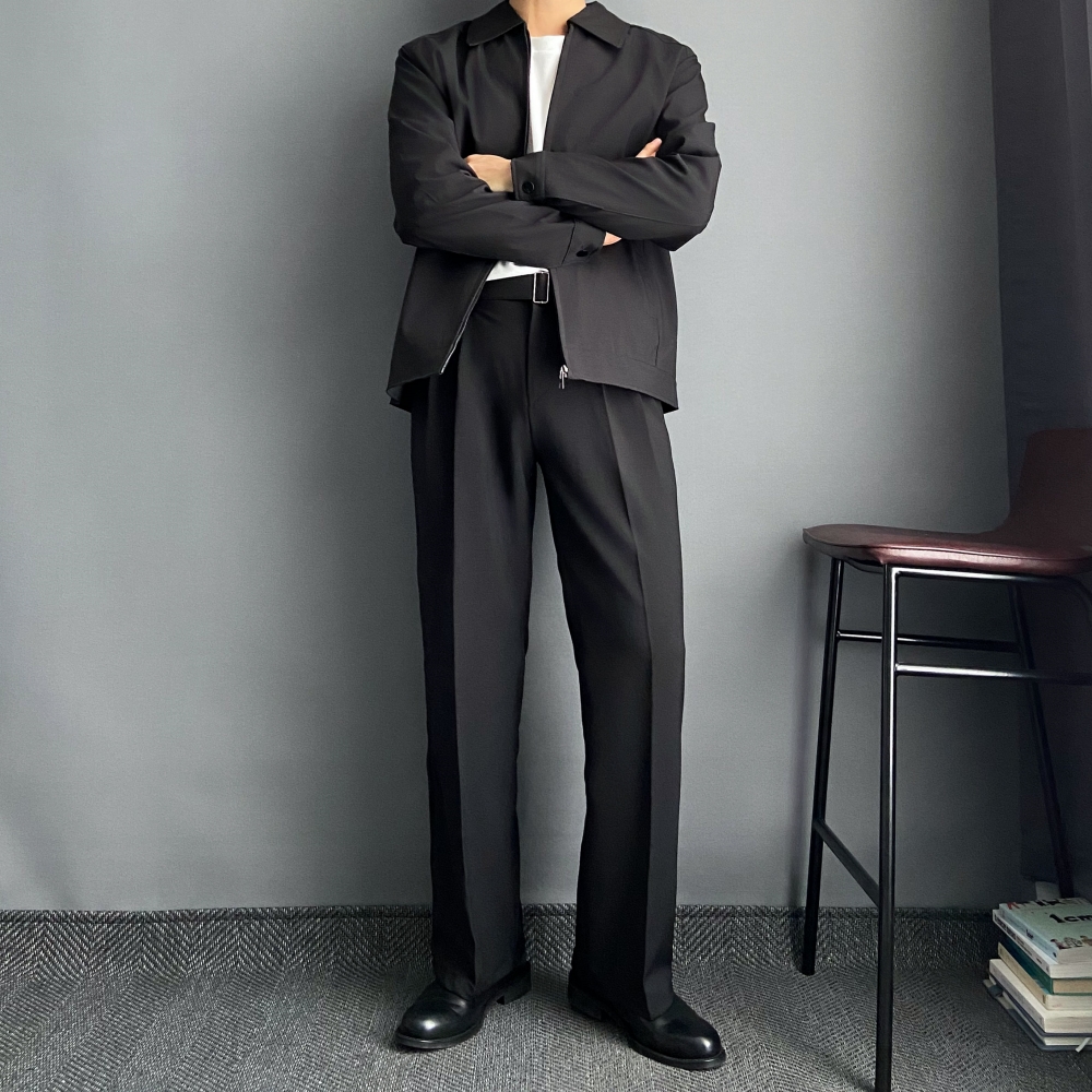 남자크롭자켓 남자면자켓 - 상세 이미지 5
