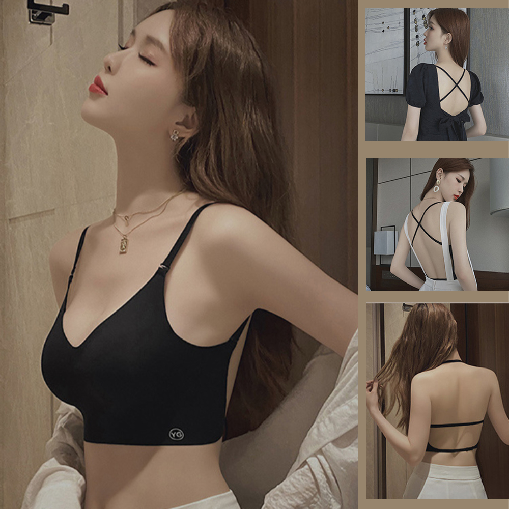등파인브라 홀터넥브라 백리스브라탑 - 상품 이미지