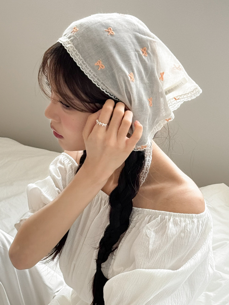 [❤당일출고❤14종] 코티지코어 여름 헤어 두건 반다나 삼각 스카프 모음 *2개이상 구매시 할인 상세 이미지 168
