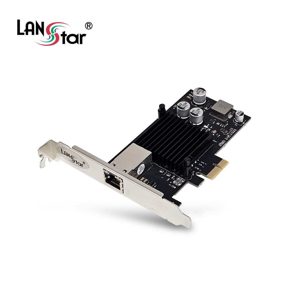 랜스타 PCIE 인텔 싱글 랜카드 데스크탑 유선 최대 전력 30W 지원 (LS-POECS)