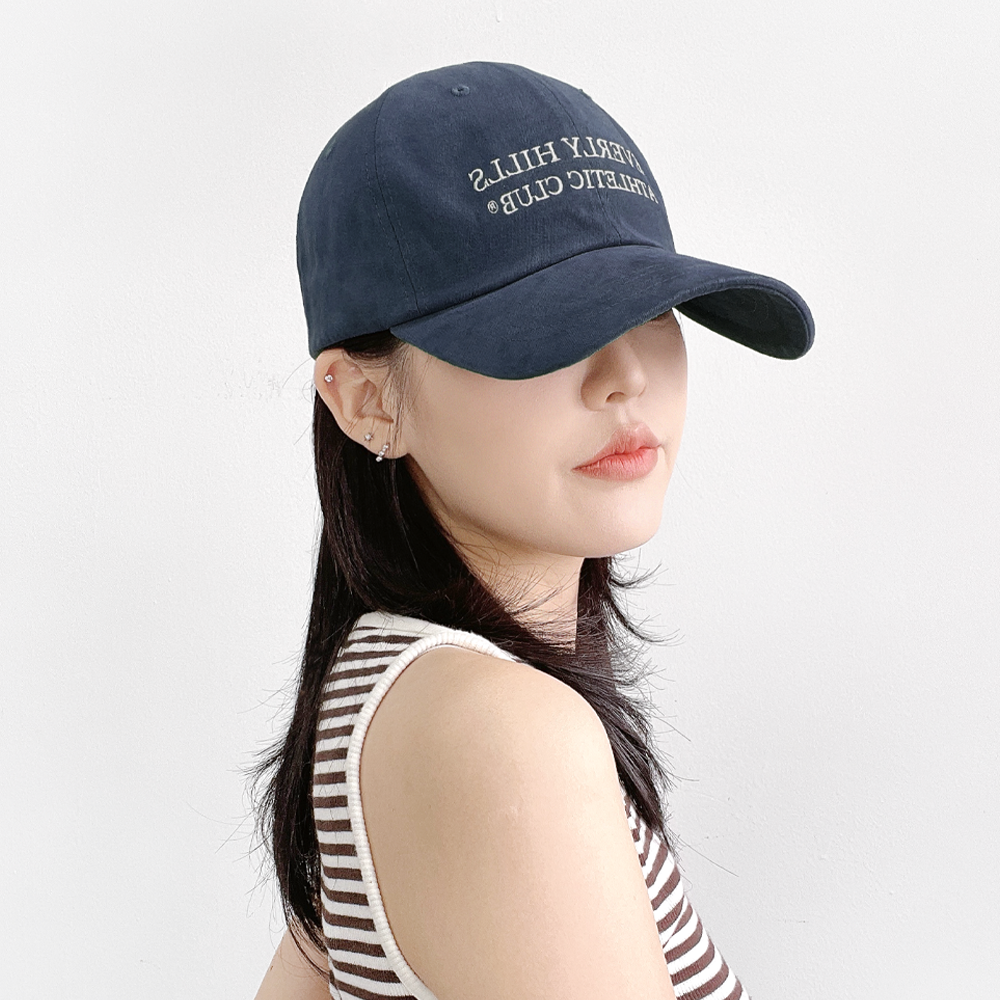 벨버리 힐스 면 남녀공용 캐쥬얼 볼캡 야구 모자 - 상세 이미지 2