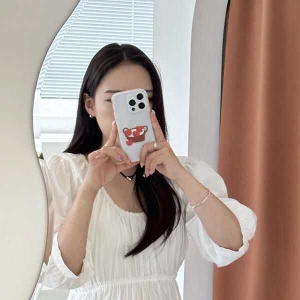 케꾸 갤럭시 S25 울트라 하트바구니 젤하드 맥세이프 폰케이스 - 상세 이미지 4