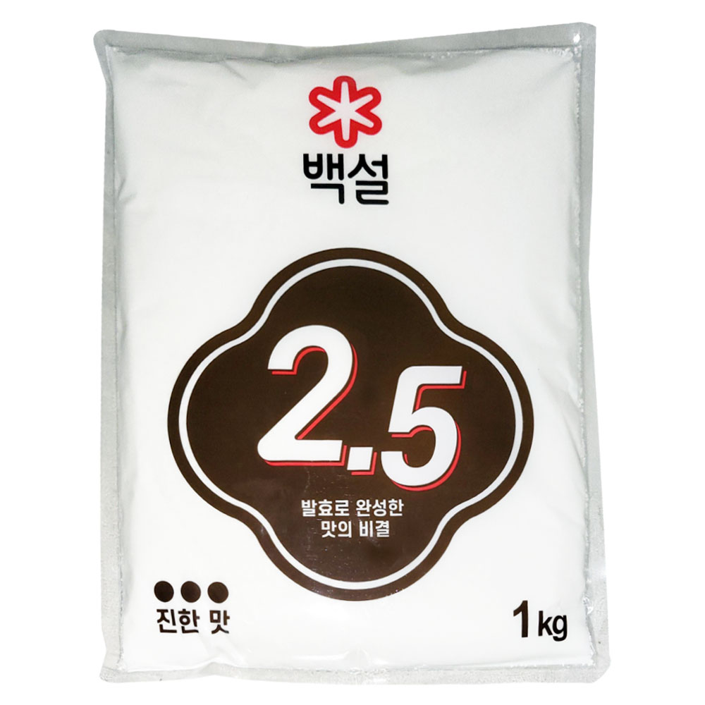 백설 바이오핵산 발효조미료 2.5 후기, 백설 2.5, 감칠맛 조미료, 요리 감칠맛, 맛있는 요리 만들기