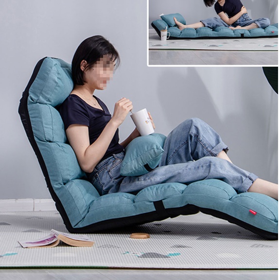 좌식 리클라이너 쇼파 1인용 리클라이너 침대 일인용 수동 리클라이너 소파