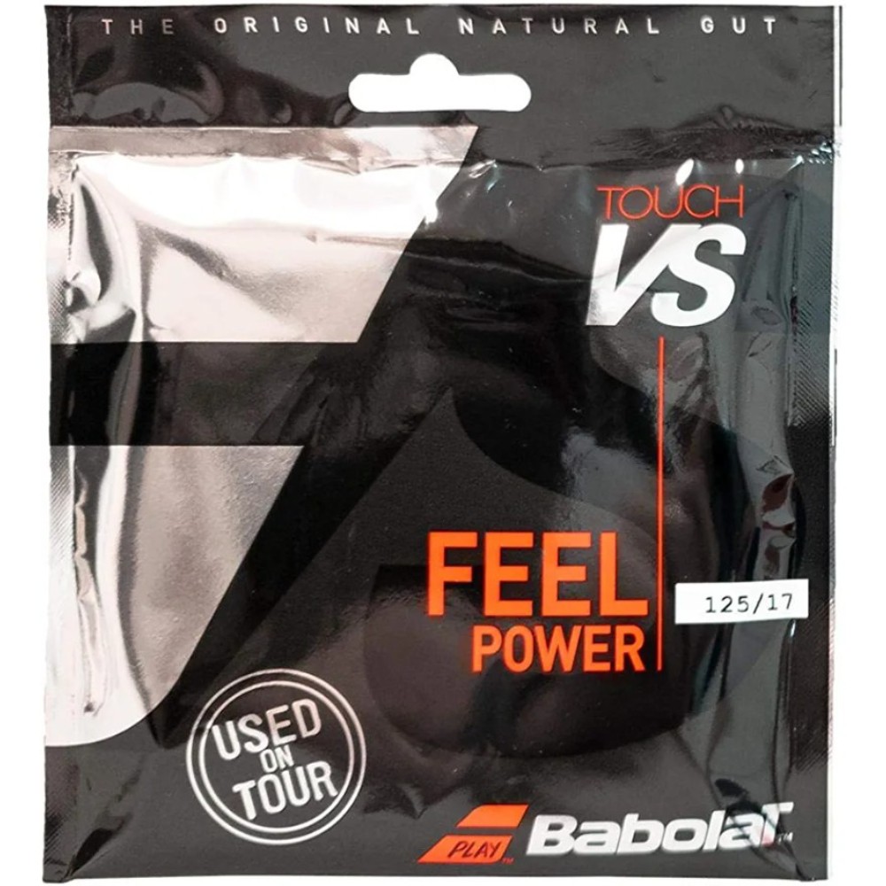 Babolat 바볼랏 Touch VS 내추럴 테니스 스트링 125 17 내추럴 상품 이미지