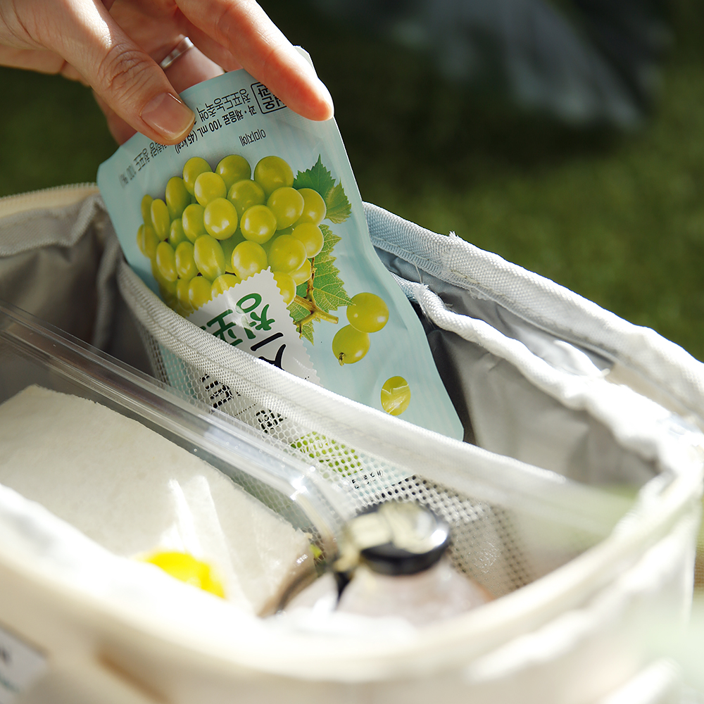 플라라 곰돌이 아이스가방 이유식 캠핑 쿨링 보냉백 미니 아이스 쿨러백