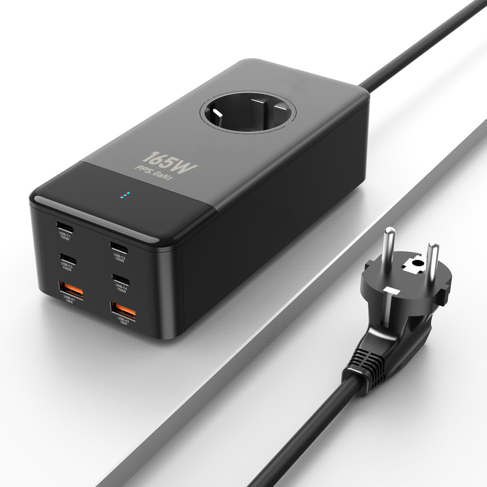UM2 200W 1구 멀티탭 충전기 초고속 PD GAN2 AC코드 UMAC-PD200W - 메인 이미지