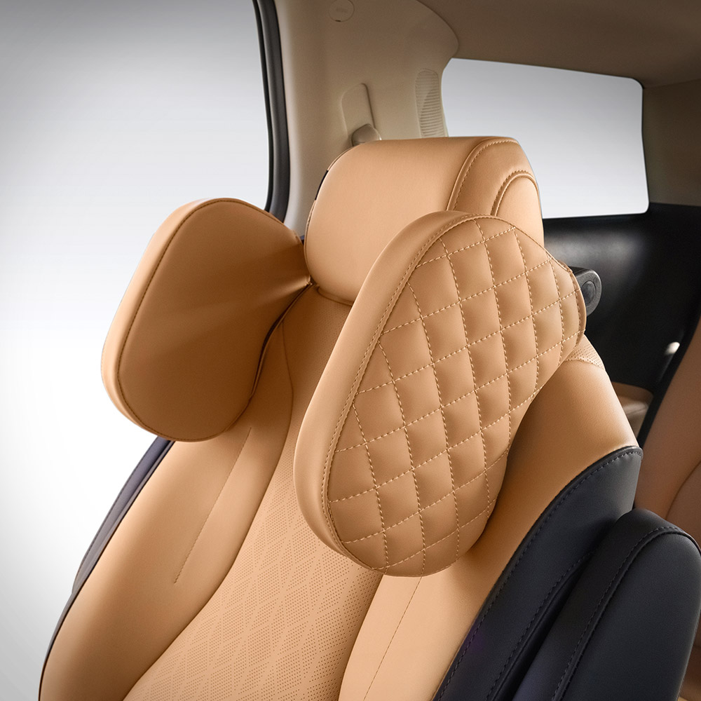 크레이지몬스터 퀼팅 자동차 머리받침 차량용 목받침 머리받침대 제품 이미지