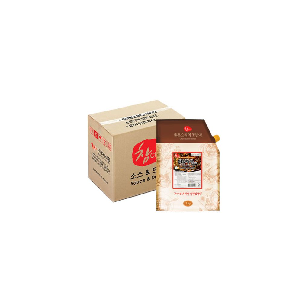 우리식품 참 스테이크소스 2kg 6팩 1박스 이미지 7