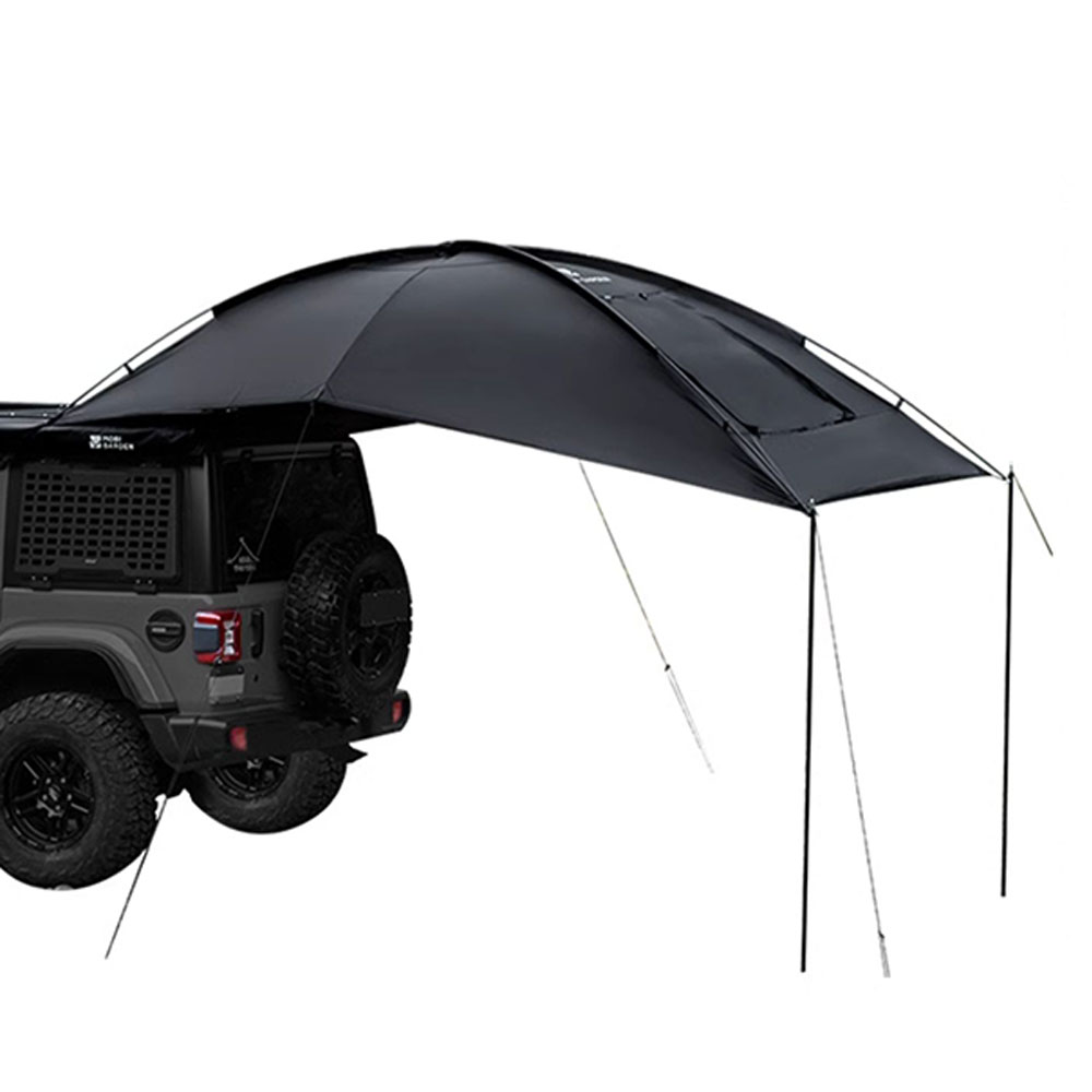 모비가든 차량용 블랙코팅 타프 그늘막 어닝 텐트 자동차 차박 쉘터 도킹