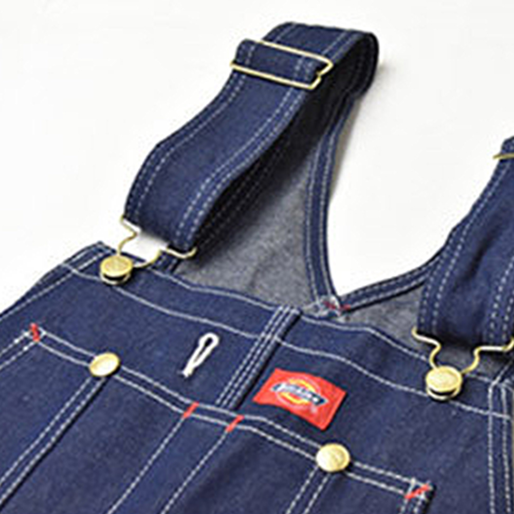 디키즈 인디고 빕 오버롤 멜빵바지 점프슈트 - 상세 이미지 2