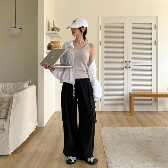 ❤20%쿠폰❤ [MOMENT JOY/국내제작/라운드,스퀘어넥] 카엘리 쫀쫀 베이직 라운드 기본 이너 골지 사계절 민소매 단가라 나시 상세 이미지 21