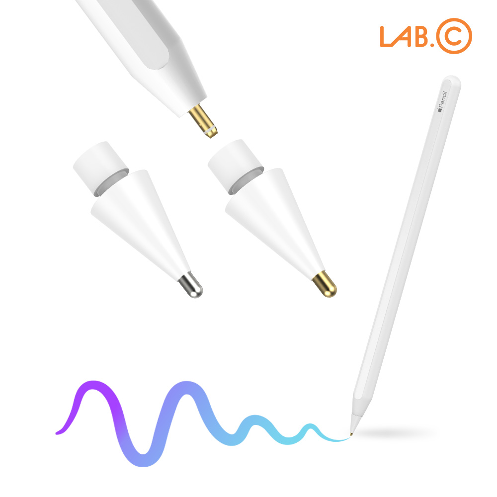 랩씨 애플펜슬 프로 2세대 1세대 USB-C 호환 메탈 펜촉 반영구 팁 - 상세 이미지 2