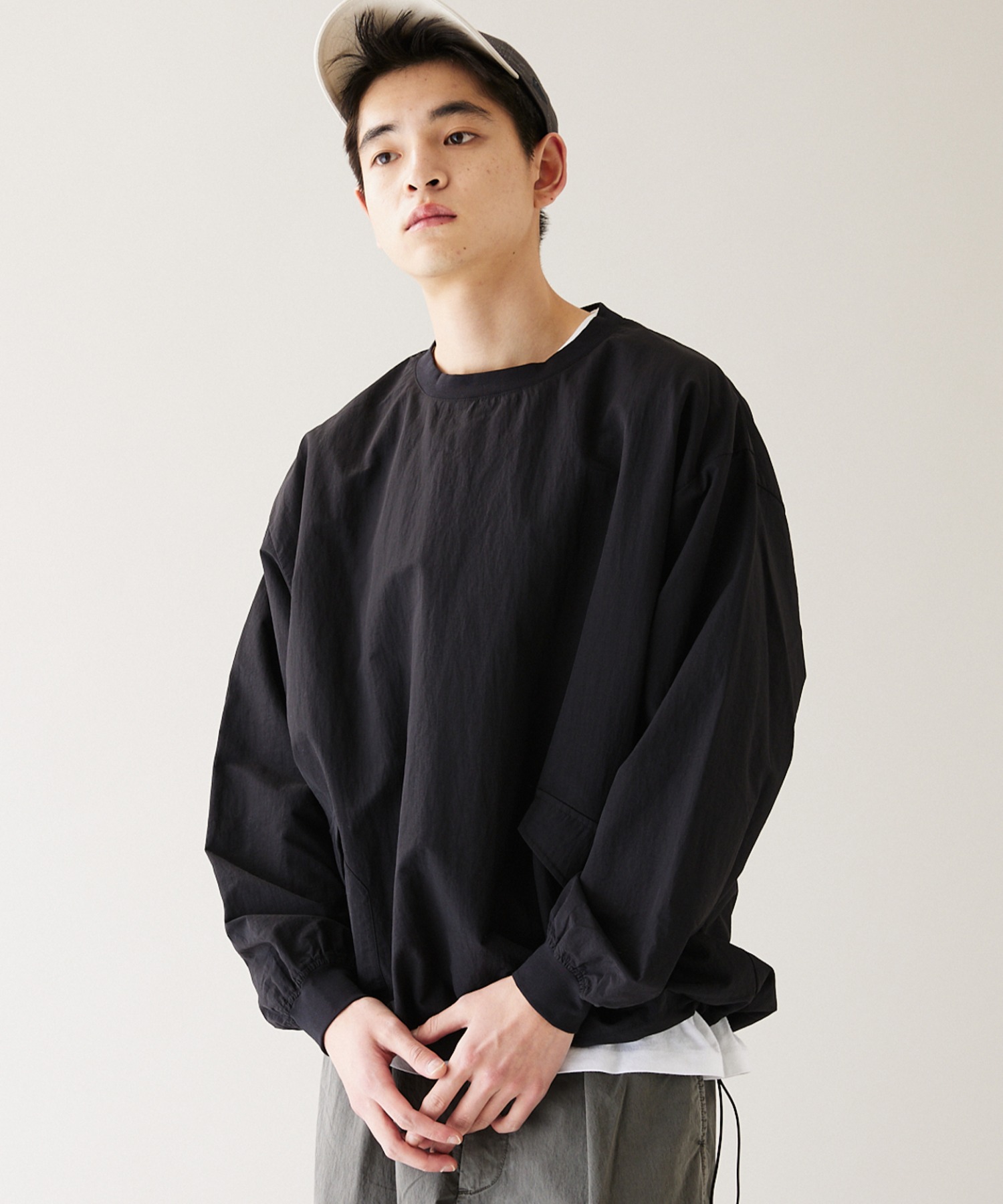 저널스탠다드 JOURNAL STANDARD 펑션 풀오버 오버핏 티 셔츠 7컬러 - 상세 이미지 2