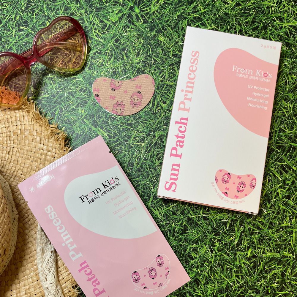 [3+3]프롬키즈 하트 쿨링 선패치 2종 대용량 유아 어린이 초등 무자극 주근깨 차단 - 상세 이미지 3