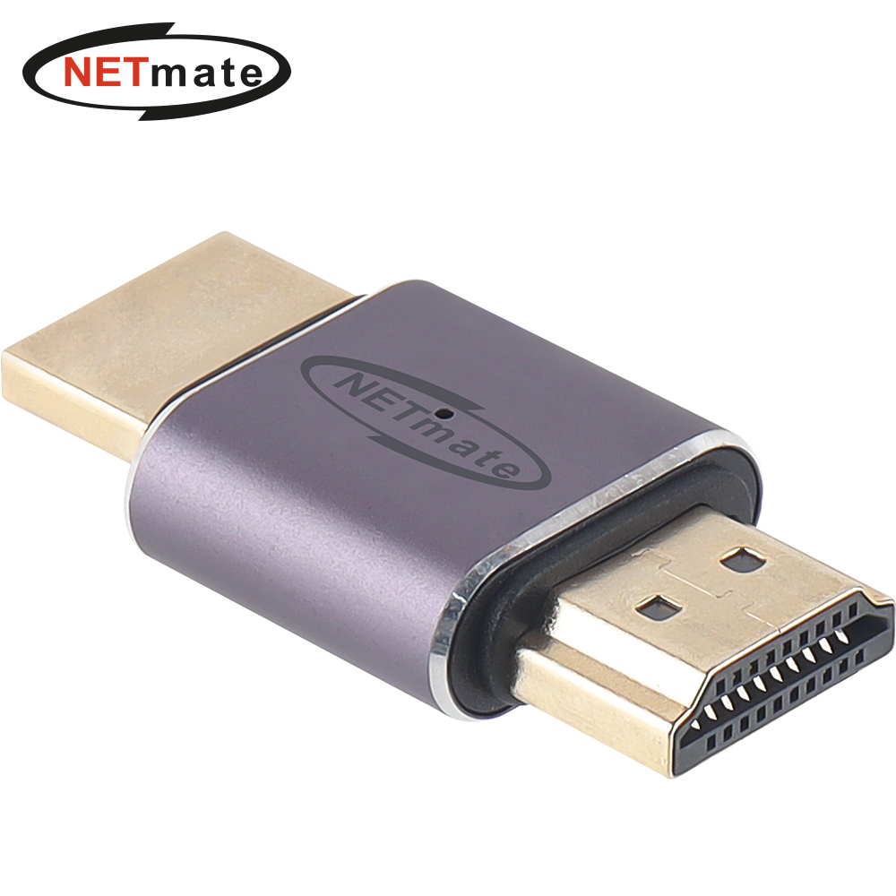 강원전자 넷메이트 HDMI 2.1 M/M 방향 전환 젠더 NM-HG2109 - 상품 이미지