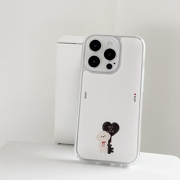 케꾸 갤럭시 S25 울트라 멍뭉이커플 커스텀 젤하드 맥세이프 폰케이스 - 상세 이미지 5