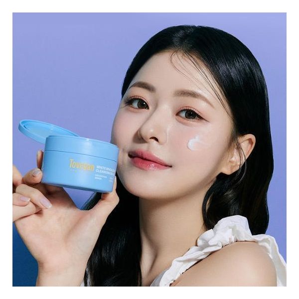 투비건 컬러푸드시리즈 화이트 홀썸 클렌징밤 120ml : 오피스템