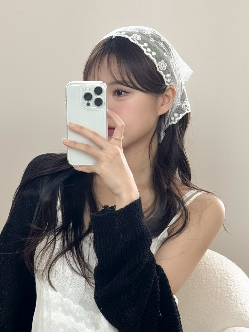 [❤당일출고❤14종] 코티지코어 여름 헤어 두건 반다나 삼각 스카프 모음 *2개이상 구매시 할인 상세 이미지 43