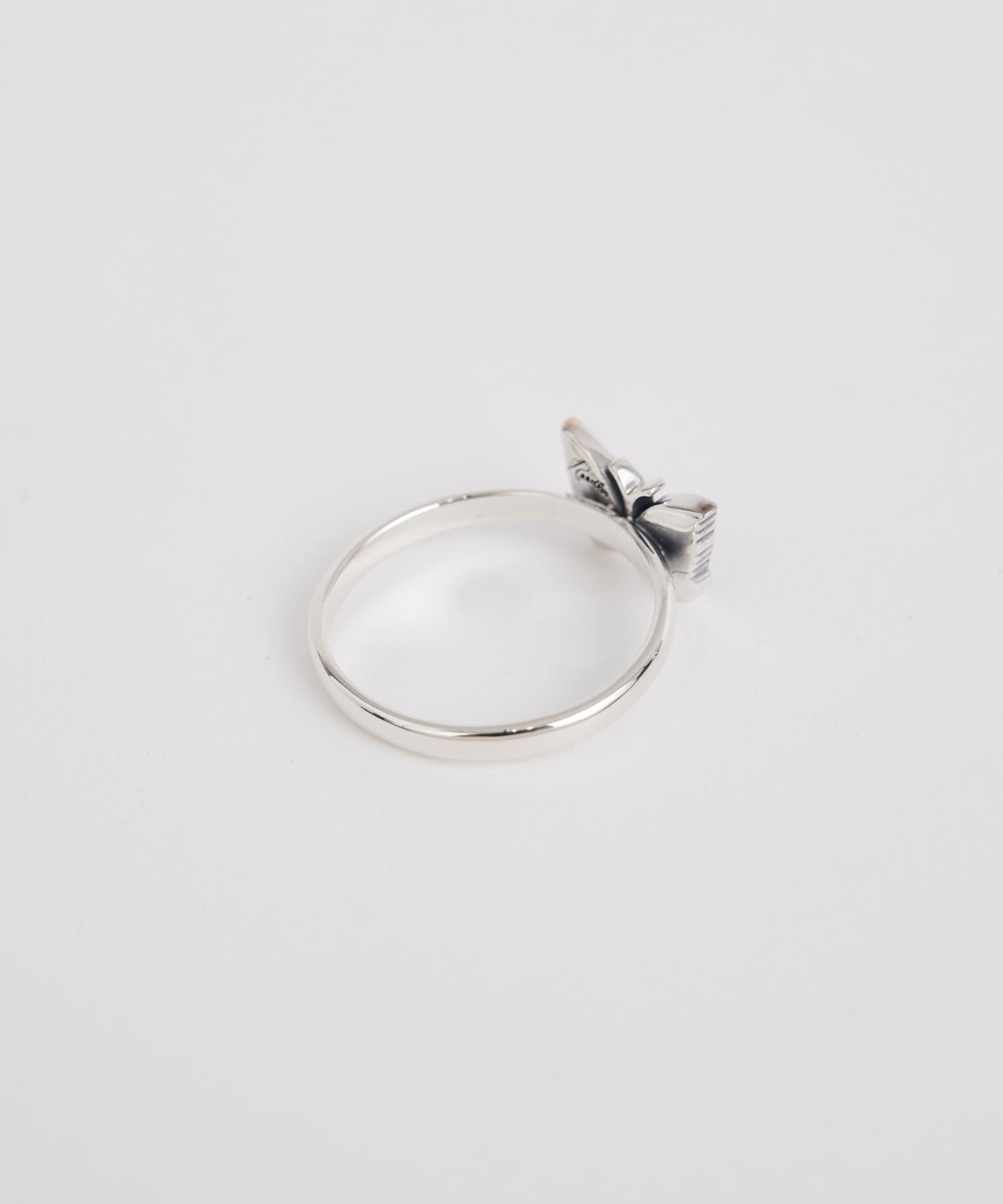 니들스 925 실버 링 은 반지 나비 로고 NEEDLES Ring 925 Silver - 상세 이미지 2