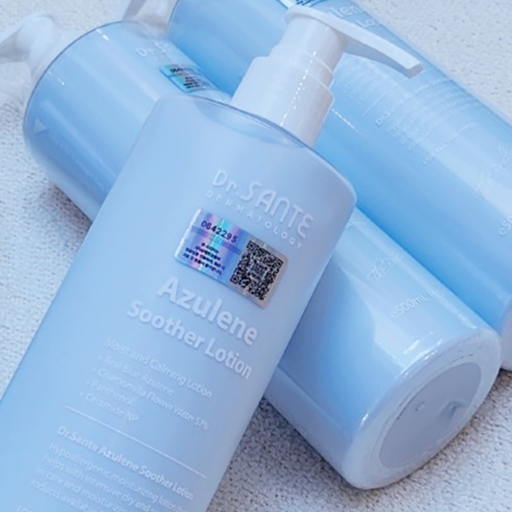 상떼 아줄렌 수더 로션 500ml (대용량) 유아도 자극없는 온가족로션 - 상품 이미지