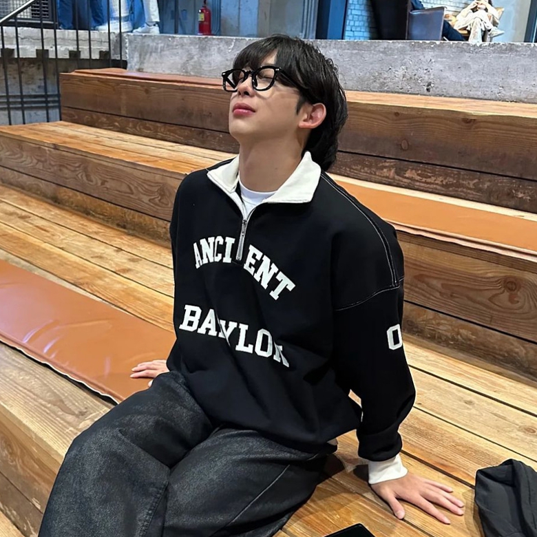 남자 드홀 데일리 패션 뿔테 안경 안경테 4컬러 이미지 8