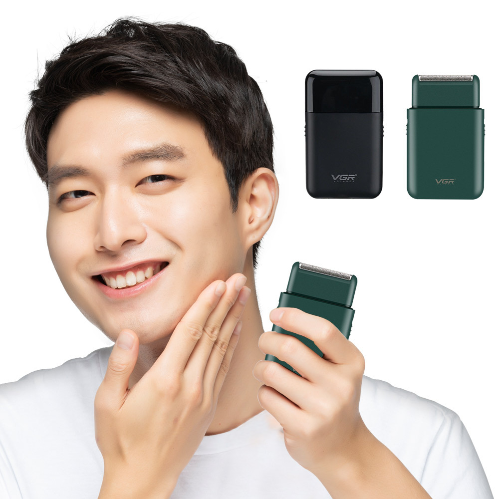 간편한 휴대용 남성용 면도기 건식 전자 전동 고등학생 중학생 입문용 해외여행용 - 상세 이미지 5