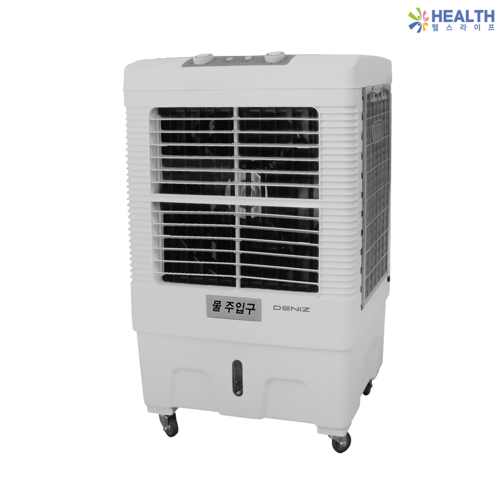 데니즈 쿨쎈 산업용 대용량 60L 냉풍기 IT-600D 제습 냉방 업소 사무실 H : 헬스 라이프
