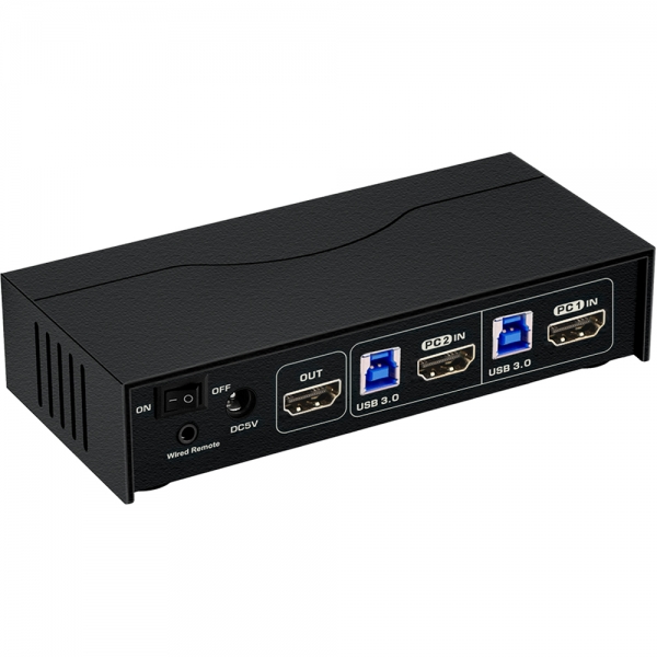 강원전자 넷메이트 8K 60Hz HDMI KVM 2:1 스위치(USB) NM-HK8602P - 상세 이미지 3