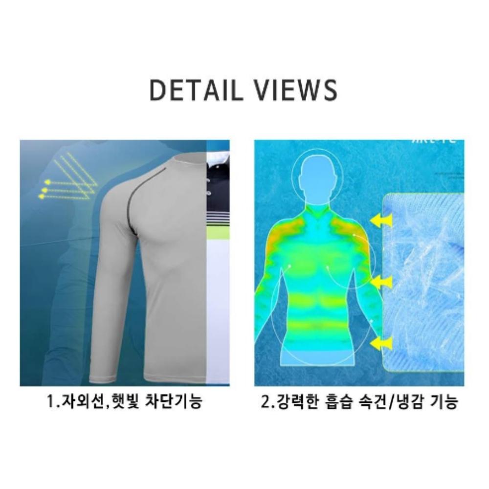 여름 축구이너웨어 쿨이너웨어 냉감언더레이어 - 상세 이미지 5