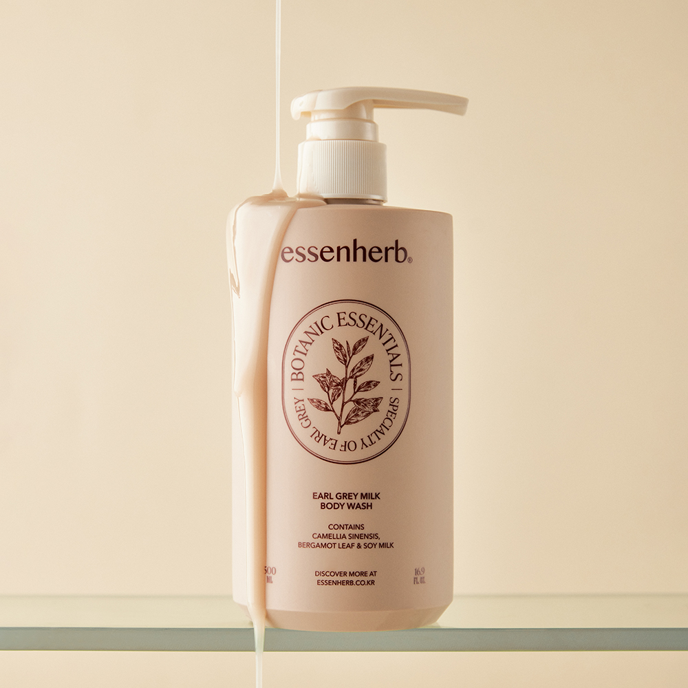 에센허브 얼그레이 밀크 바디 워시 500ml - 상세 이미지 5
